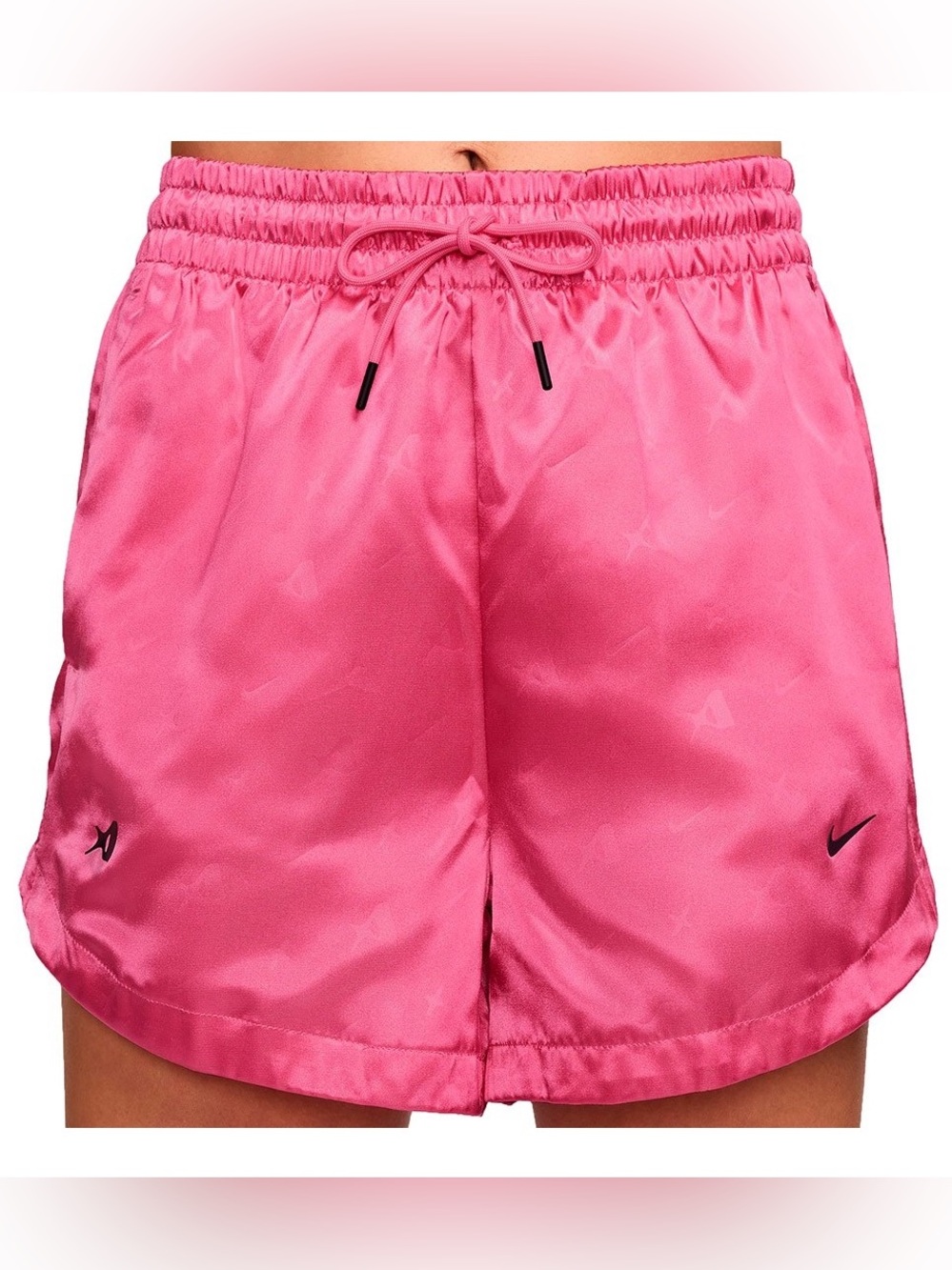 Nike Aja Dri-FIT Signature Pink Athletic Running Workout Shorts NWT Small